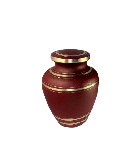 Crimson Elite Small Cremation Urn