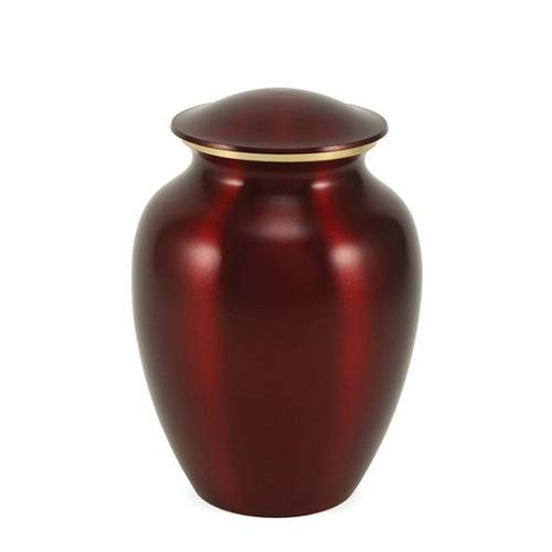 Crimson Medium Pet Urn