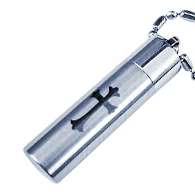 Cross Cremation Keychain