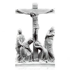 Crucifixion Marble Relief