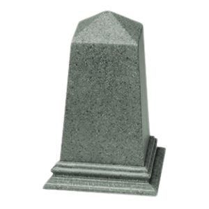 Green Obelisk Pet Urn