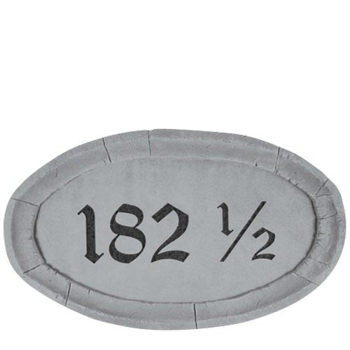 Customized Oval Address Plaque