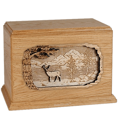 Deer Oak Companion Urn