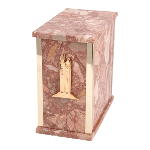 Designer Breccia Pernice Cremation Urns