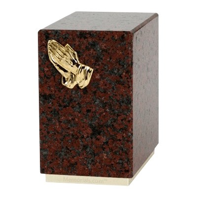 Dignity African Red Granite Cremation Urn