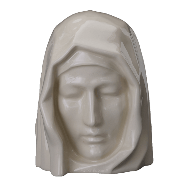 Holy Mother Glossy Cremation Urns