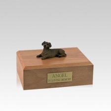 Dachshund Red Laying Small Dog Urn