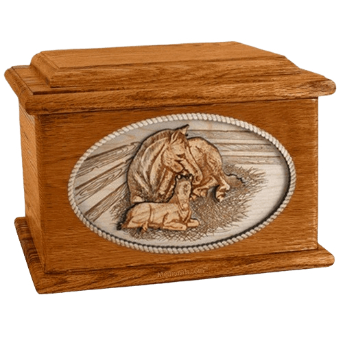Daddys Love Mahogany Memory Chest Cremation Urn