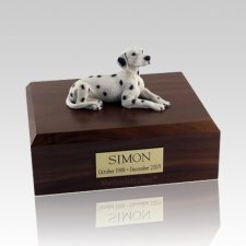 Dalmatian Resting Dog Urns