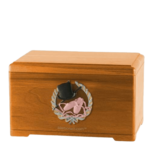 Ballet Oak Cremation Urn