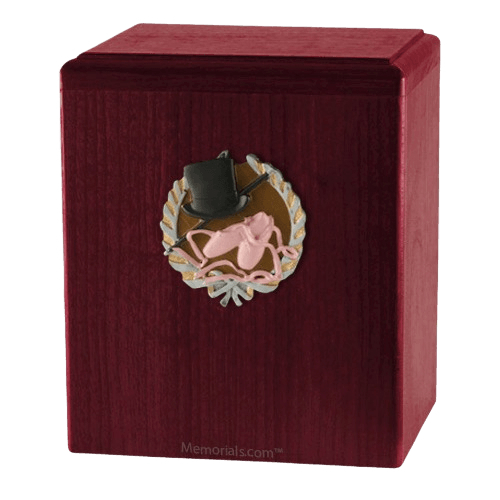 Dance Rosewood Cremation Urn