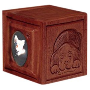 Dark Medium Dog & Cat Cremation Urn