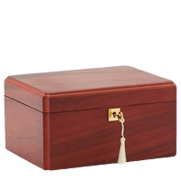 Davis Wood Cremation Urn