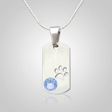 December Pet Memorial Pendant