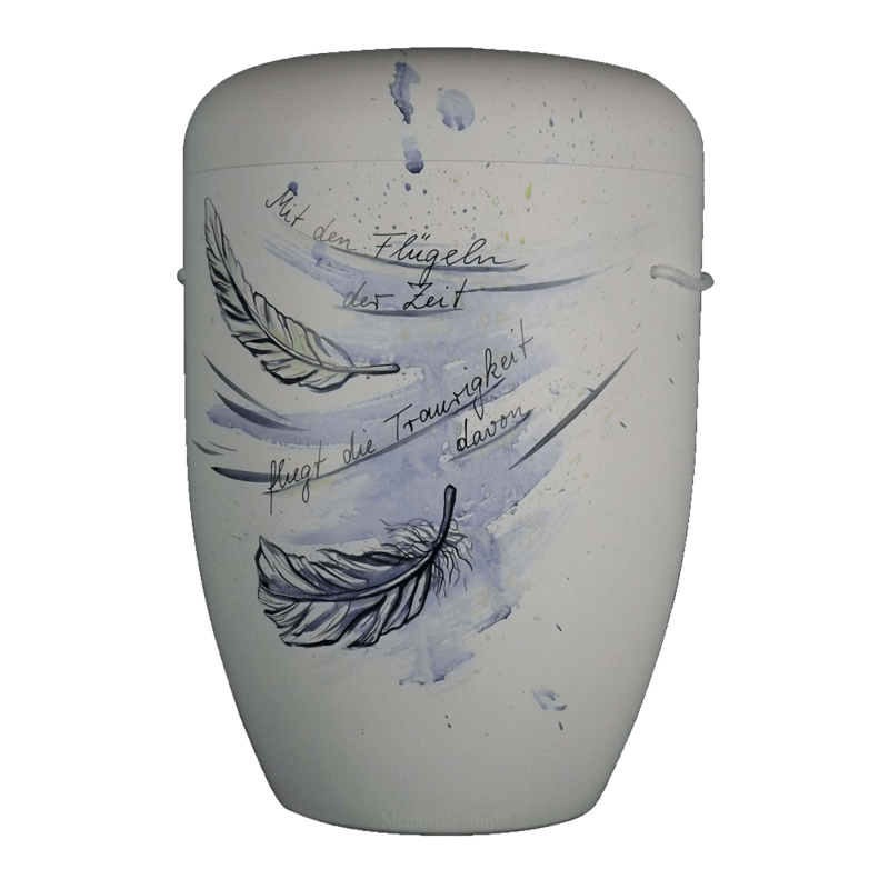 Feather In The Wind Biodegradable Urn