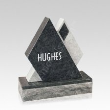 Diamond Companion Granite Headstone