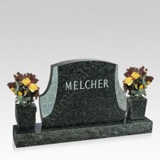 Dignidad Companion Granite Headstone