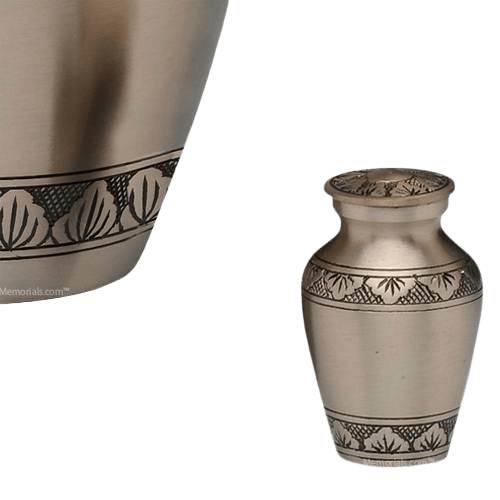 Dignity Pewter Keepsake Cremation Urn