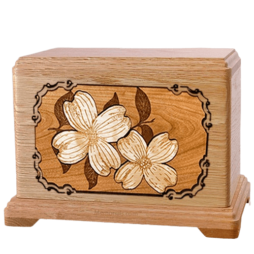 Dogwood Oak Hampton Cremation Urn