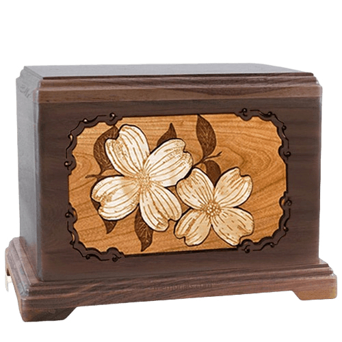 Dogwood Walnut Hampton Cremation Urn