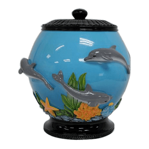 Dolphins Cremation Urn