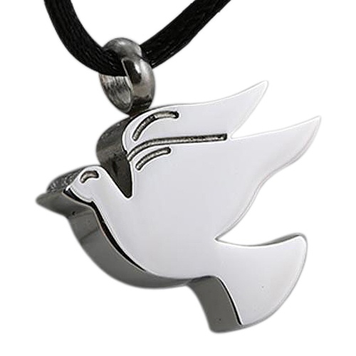 Doves Cremation Necklace