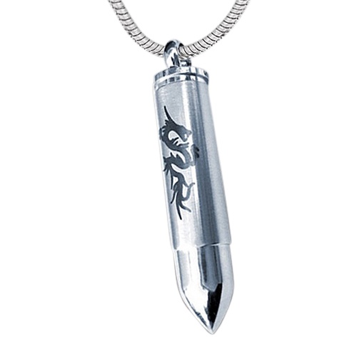 Dragon Bullet Urn Necklace