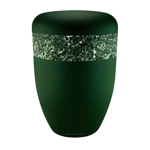Emerald Green Biodegradable Urn