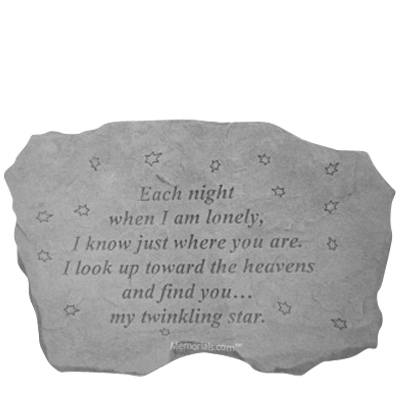 Each Night Memorial Stone