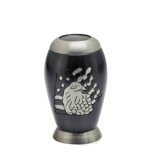 Eagle Flag Keepsake Urn