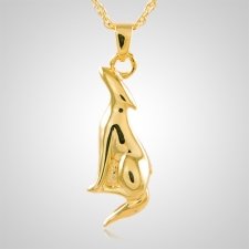 Elegant Cat Cremation Pendant II