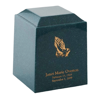 Emerald Naples Cultured Cremation Urn