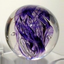 Enchanted Ash Glass Weight