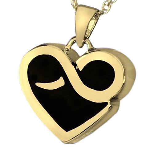 Endless Heart Cremation Pendant II