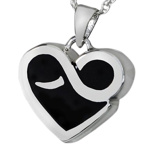 Endless Heart Cremation Pendant