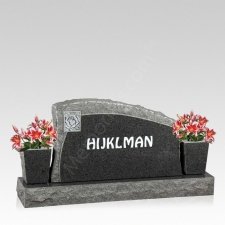 Eternidad Companion Granite Headstone