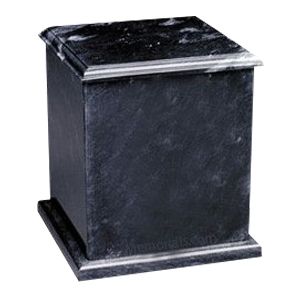 Eversquare Black Keepsake Cremation Urn