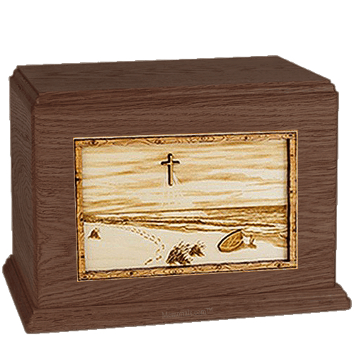 Footprints Walnut Companion Urn