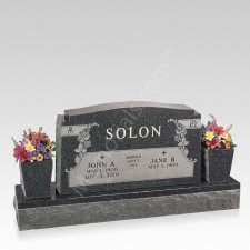 Faith Companion Granite Headstone