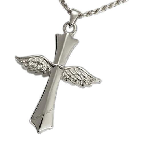 Faith Cross Cremation Pendant