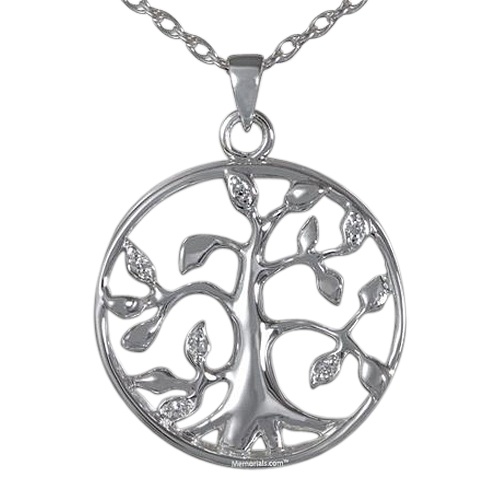 Family Tree Cremation Pendant