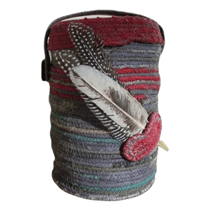 Feathers Cotton Cremation Urn