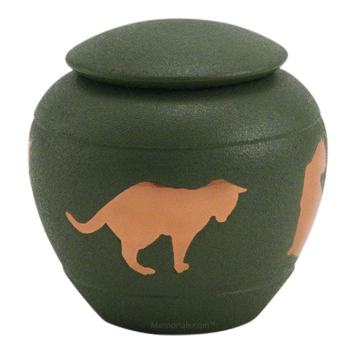 Fern Silhouette Cat Urn