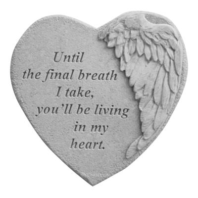 Final Breath Angel Heart Stone