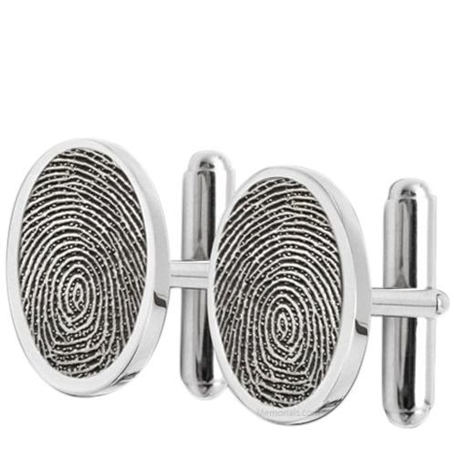 Fingerprint Cuff Links