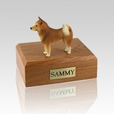 Finnish Spitz Large Dog Urn