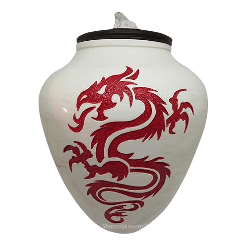 Fire Dragon Cremation Urn