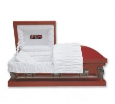 Fire Engine Medium Child Casket