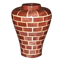 Fitzgerald Large Wood Urn