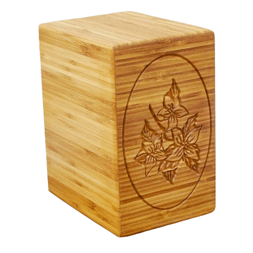 Flore Bamboo Nature Cremation Urn